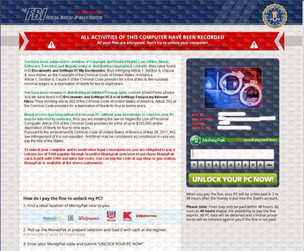 fbi browser block pop up