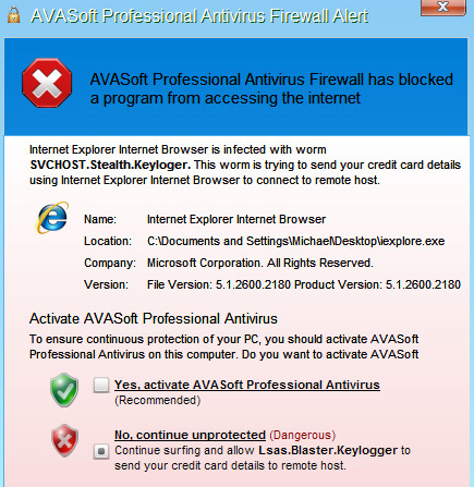 AVASoft-Professional-Antivirus-Firewall-Alert