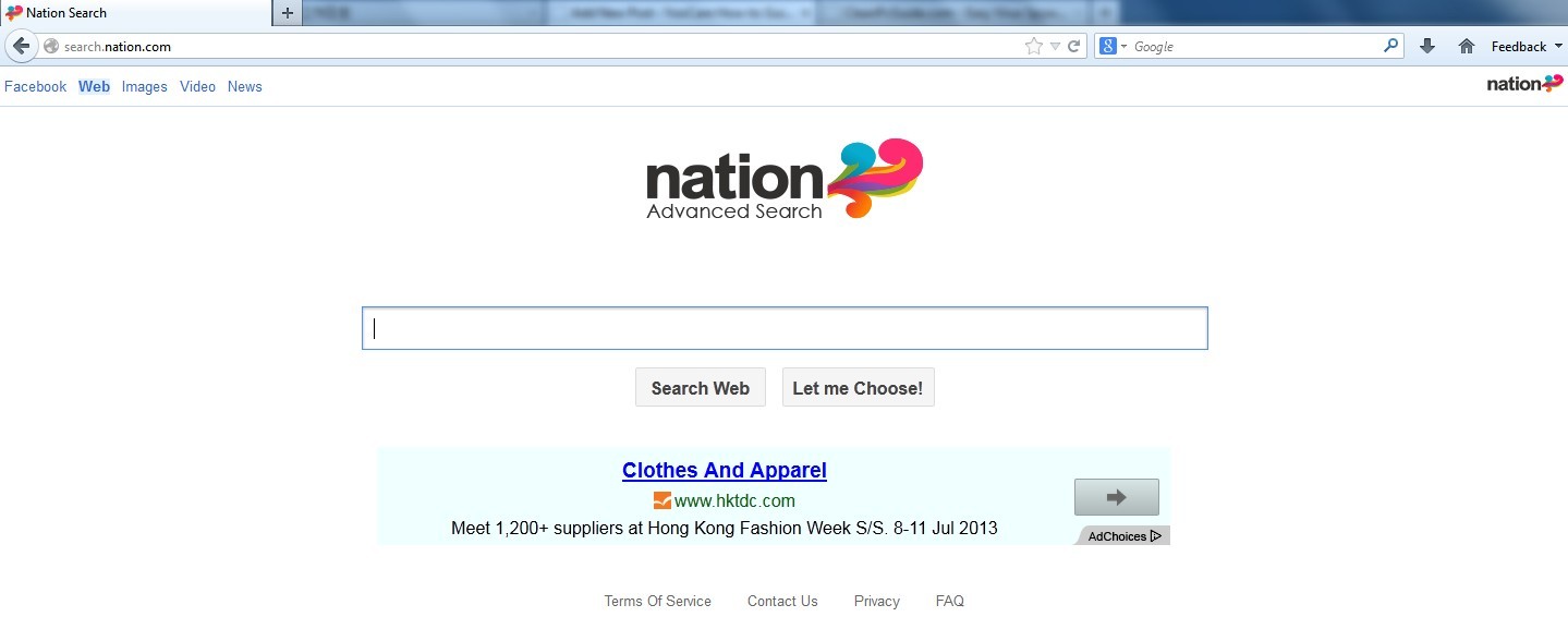 Search.nation.com Redirect
