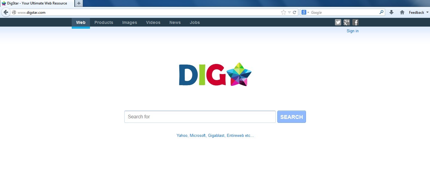 Digstar.com Redirect