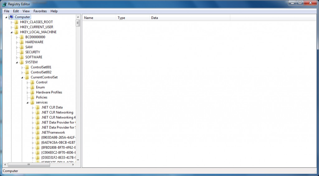 Registry Editor