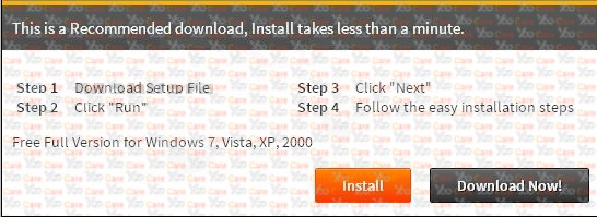 “This is a Recommended download, Install takes less than a minute