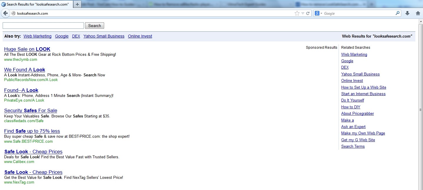 Looksafesearch.com Redirect