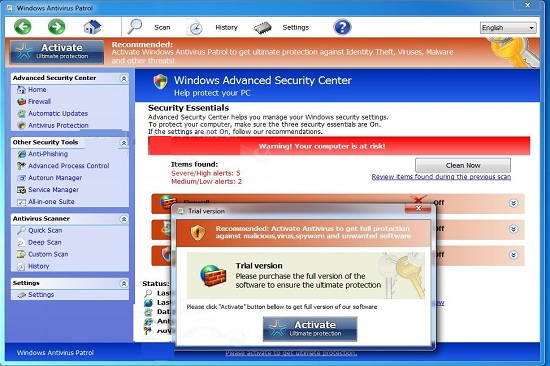 Windows-Antivirus-Patrol