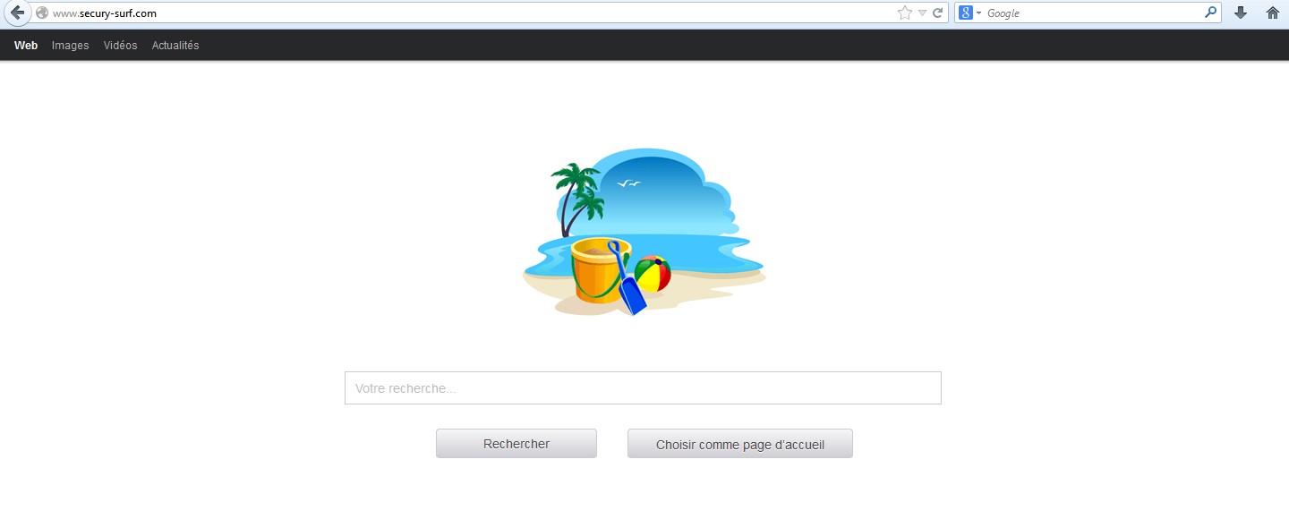 Secury-surf.com Browser Hijacker