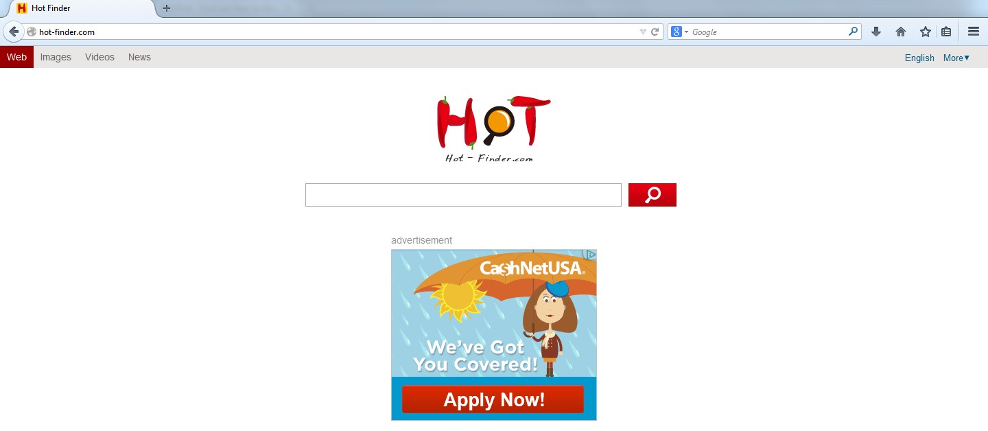 Hot-finder.com Browser Hijacker