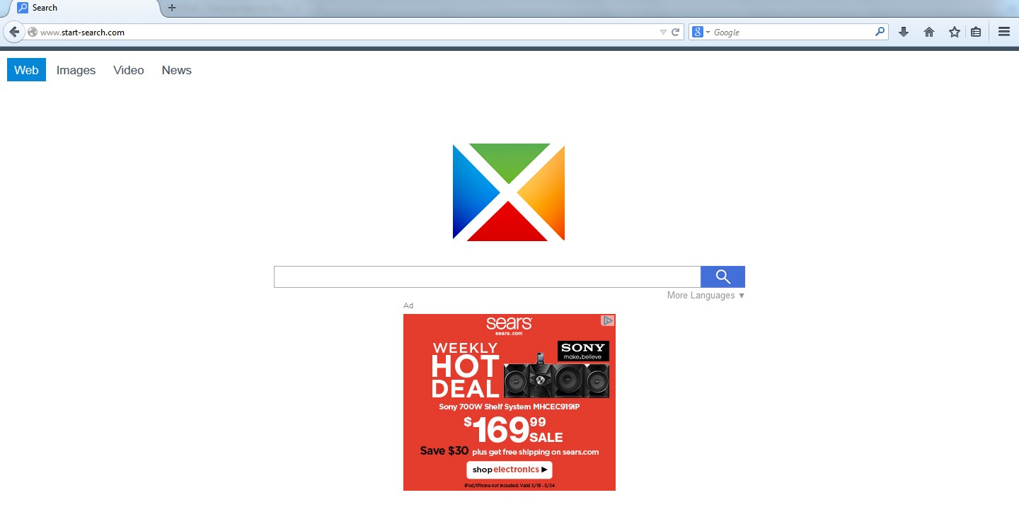 Start-search.com Browser Hijacker