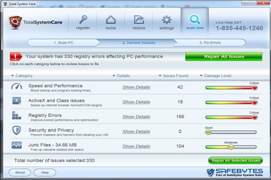 free total system care license key