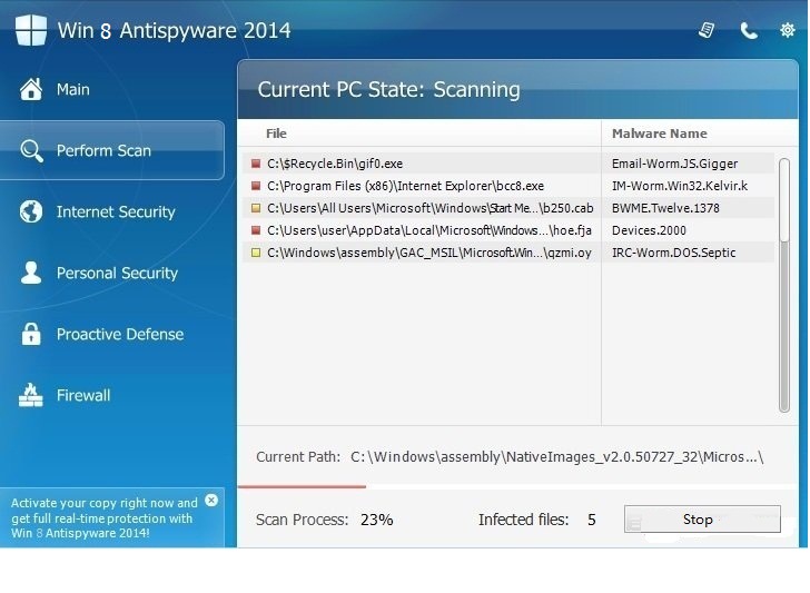 Win 8 Antispyware 2014