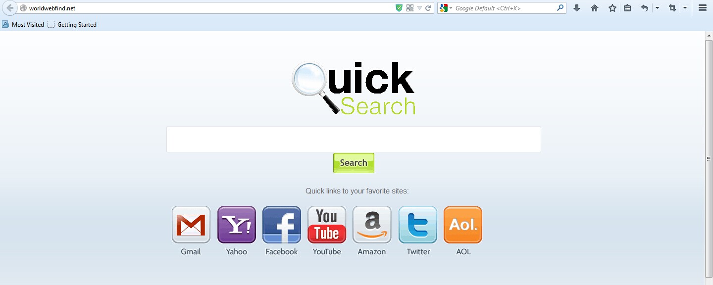 Worldwebfind.net Browser Hijacker