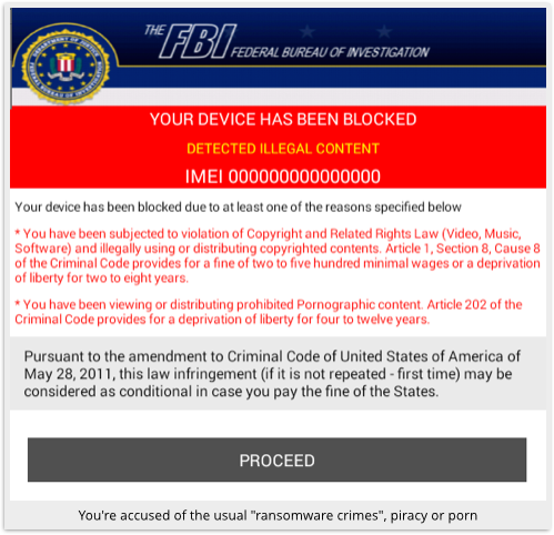 FBI scam
