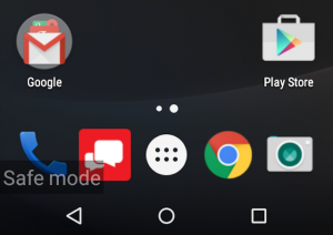 Android Phone Safe Mode