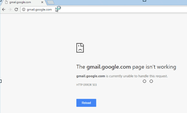 unable to open gmail