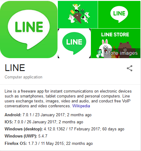 line messenger for android tablet