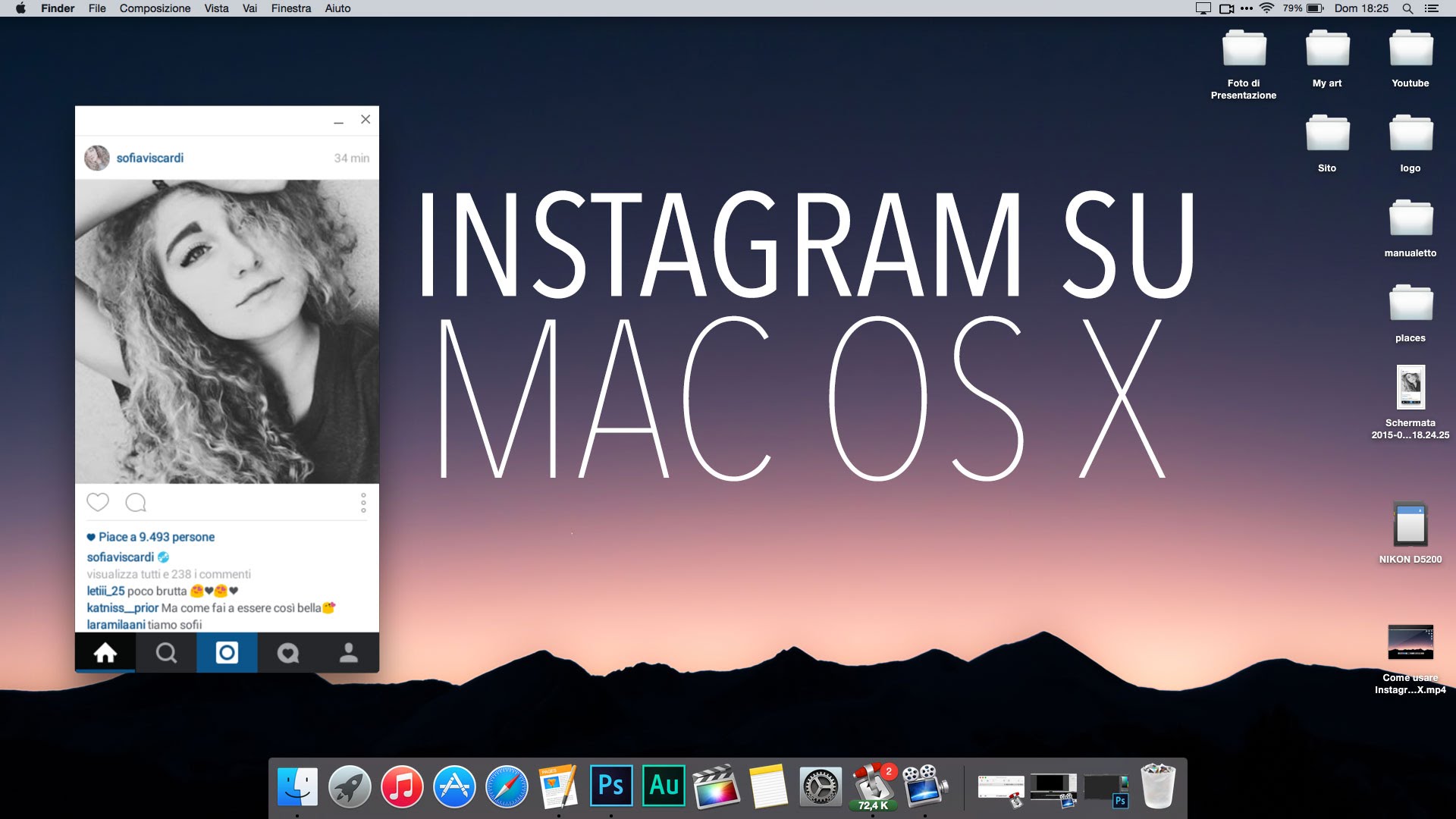 how to use instagram on macbook