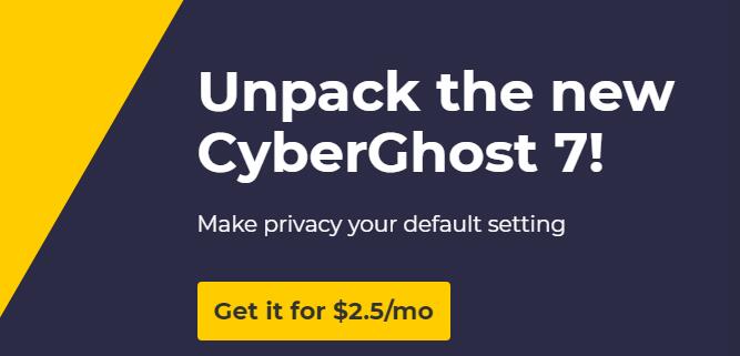 cyberghost promotional offers