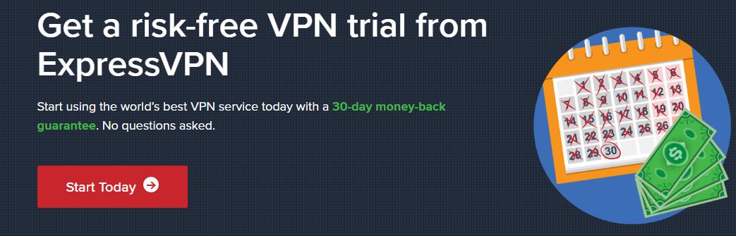 expressvpn free trial