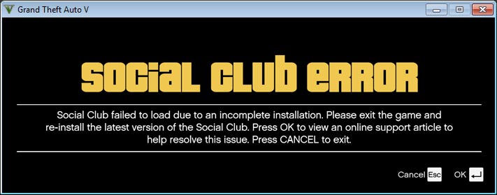 update rockstar social club