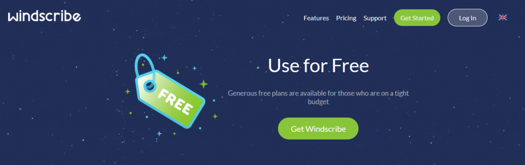 windscribe 10gb free