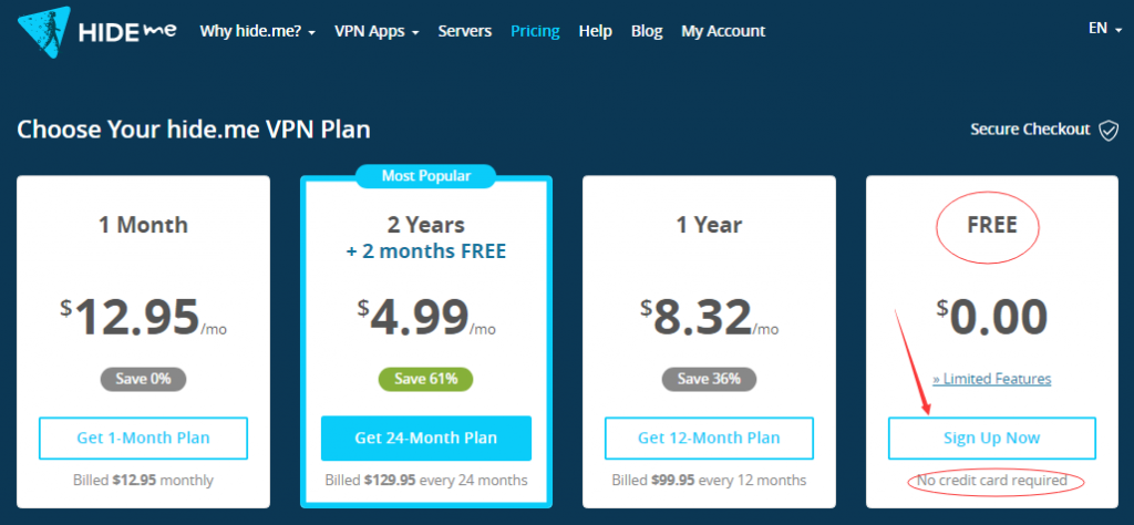 Hide.me VPN Free Trial 2020: Get Free Plan with 10 GB/mo - YooCare How