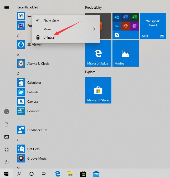 how to uninstall reimage cleaner on windows 10