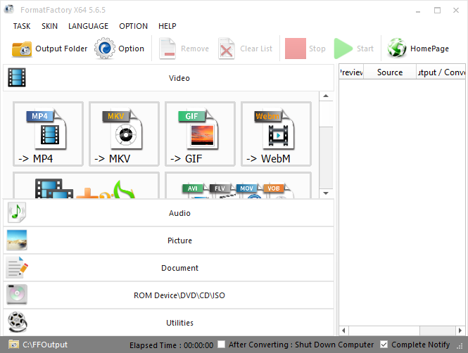 format factory for linux